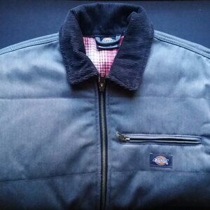 Dickies Pedro Bay Quilted Flannel Lined Jacket Corduroy Collar